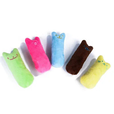 Interactive Plush Catnip Toy for Cats - Chewing and Vocal Features for Engaging Play