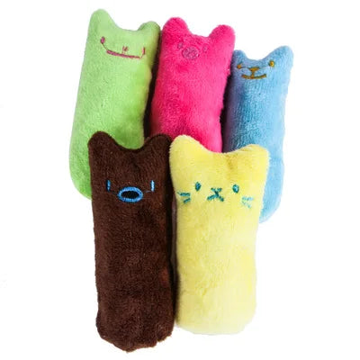 Interactive Plush Catnip Toy for Cats - Chewing and Vocal Features for Engaging Play