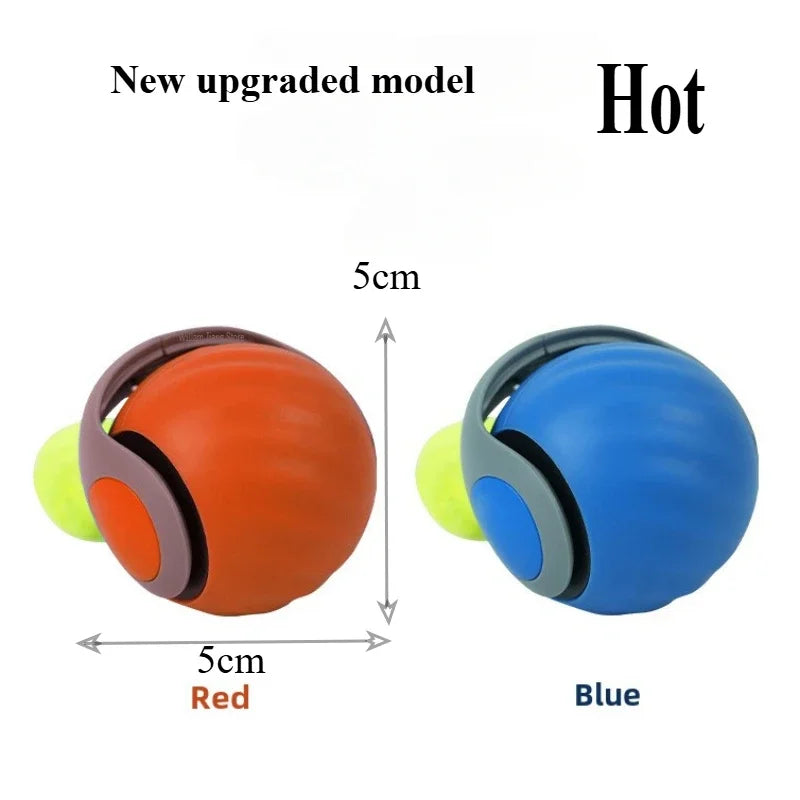 2024 New Interactive Cat Toy Ball Small Tail Rolling Ball Suitable for Indoor and Outdoor Cat and Dog Play Toys for Cats Things